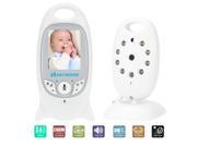 VB601 Baby Monitor 2.0in LCD 2.4GHz Wireless with 8IR LED Two way Talk 8 Lullabies Temperature Monitor VOX Mode