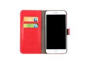 Luxury Flip PU Leather Hard Wallet Case Cover Pouch Stand Folded Magnetic Clip for Apple iPhone 6 4.7 Inch