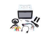 Universal 7 HD Touch Screen 2 Din Car DVD USB SD Player Bluetooth GPS Stereo Radio Car Entertainment System for All Cars