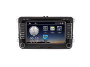 Universal Car 7 1080P HD DVD Player GPS Navigation Bluetooth Car Radio 2 Din in Dash Car PC Stereo Head Unit for VW Volkswagen Free Map Free Card
