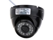 1000TVL Wide Angle Metal Dome Outdoor CMOS CCTV Security Camera