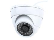 1000TVL Wide Angle Metal Dome Outdoor CMOS CCTV Security Camera