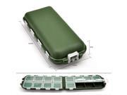 8 Compartments Storage Case Fly Fishing Lure Spoon Hook Bait Tackle Box
