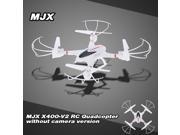 Original MJX X400 V2 2.4G 6 Axis Gyro RC Quadcopter without Camera with Headless mode One key landing Throttle limit mode 3D flip and roll