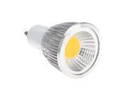 GU10 5W COB LED Spotlight Bulb Lamp Energy Saving High Brightness Warm White Silver 85 265V