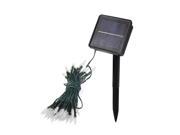 7.5M Solar Power White Light 50 LED Ice Fairy String Light Sense Lamp for Xmas Party Wedding Garden Decor