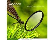 Andoer 52mm Macro Close Up Filter Set 1 2 4 10 with Pouch for Nikon D7200 D5200 D3200 D3100 Canon Sony Pentax DSLRs