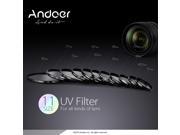Andoer 52mm UV Ultra Violet Filter Lens Protector for Canon Nikon DSLR Camera