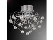 Modern Crystal Chandelier with 9 Light Lamp Ceiling Lighting Chrome 110 120V