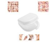 Superior Portable White Convenient Medical Denture Brace Box Air Hole