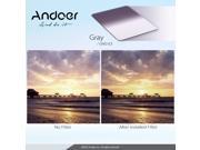 Andoer P Series Gradual Graduated Neutral Density Resin Filter Set Graduated Filters 0.3ND 0.6ND 0.9ND 1.2ND 52mm Adapter Ring Square Filter Holder with Bag for