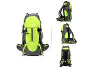 50L Waterproof Outdoor Sport Hiking Trekking Camping Travel Backpack Pack Mountaineering Climbing Knapsack with Rain Cover