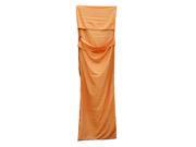 Ultra light Single Polyester Pongee Healthy Sleeping Bag Liner Portable Camping Travel Sleeping Bag Orange