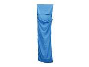 Ultra light Single Polyester Pongee Healthy Sleeping Bag Liner Portable Camping Travel Sleeping Bag Blue