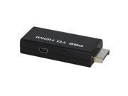 HDV G300 PS2 to HDMI 480i 480p 576i Audio Video Converter Adapter with 3.5mm Audio Output