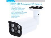 MY 310 Waterproof Webcam 4 Array LED 1080P 2.0MP IP Cloud Camera IR CUT Outdoor Indoor Support Phone Control