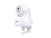 Sricam Wireless Pan Tilt Indoor IP Camera Built in Mic with Phone Remote Monitoring Plug Play 10m Night Vision White