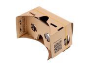 DIY Google Cardboard Virtual reality VR Mobile Phone 3D Glasses with NFC Tag for 5.5 Screen
