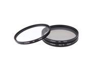Andoer 72mm Filter Set UV CPL Star 8 Point Filter Kit with Case for Canon Nikon Sony DSLR Camera Lens