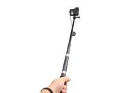 Andoer Portable Handheld Extendable Telescopic Monopod Selfie Stick Aluminum Alloy for Feiyu WG Stabilizer GoPro Hero 2 3 3 4 SJCAM SJ4000 SJ5000 Sports Camera