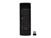FM5 Magic 2.4G Air Mouse Wireless Remote Controller Game Keyboard Supports 6 Axis Inertia Sensors Somatosensory Motion Sensing Games Handheld Design with 2.