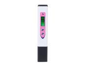 Professional Mini Pen Type pH Meter with Backlit Display pH Tester Acid base Aquarium Pocket Acidimeter Water Quality Analysis Device