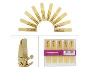 Lade 10pcs Pieces Reed Strength 2.5 2 1 2 Reeds Bamboo for Tenor bB Saxophone
