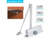 Automatic Hydraulic Arm Door Closer Mechanical Speed Control Up to 85KG