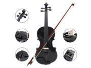 4 4 Violin Fiddle Basswood Steel String Arbor Bow Stringed Instrument for Beginners Music Lovers