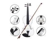 4 4 Violin Fiddle Basswood Steel String Arbor Bow Stringed Instrument for Music Lovers Beginners