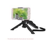Andoer 2in1 Mini Portable Folding Table top Tripod Stand Handheld Grip for GoPro Hero 4 3 3 2 1 DC DSLR SLR Camera and Smartphone