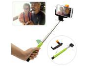 Wired Cable Remote Shooting Control Shutter Selfie Self timer Extendable Monopod Handheld Grip Pole Stick