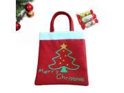 Cute Christmas Tree Pattern Gifts Candies Bag Pocket Festival Decoration Decor Supplies