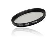 Andoer 52mm ND2 Filter Neutral Density Photography Filter for Nikon Canon Sony DSLR Cameras