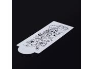 Anself MJ S103 Cake Decoration Tool Cakes Border Stencil Culinary Stenciling with Exquisite Flower