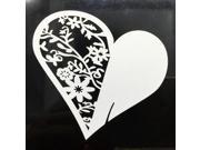 20 pcs Heart Shape Glass Name Card Wedding Celebration Birthday Party Wine Table Card Decoration