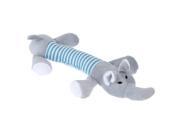 Anself Cute Small Animal Soft Plush Toy Squeaky Cat Dog Toy Squeeze Screaming Chew Toys Squeaky Pet Stuffed Toy
