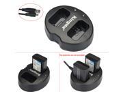 KingMa Dual 2 Channel NP FW50 Battery Charger for Sony A5000 A5100 A6000 A7R NEX6 5T 5R 5N Camera