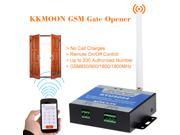 KKmoon® GSM Door Gate Opener Remote On Off Switch Free Call SMS Command Support 850 900 1800 1900MHz
