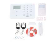 Wireless GSM SMS Home Security Alarm System with LCD Screen SOS Help for Elderly Care Android Phone Control K9
