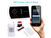 ZONEWAY Wireless ANDROID IOS APP Phone Control GSM SMS Autodial Home Burglar Alarm Security System