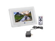 7 HD TFT LCD Digital Photo Picture Frame Alarm Clock MP3 MP4 Movie Player with Light Remote Desktop