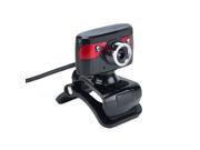 USB 2.0 12 Megapixel HD Camera Web Cam 360 Degree with Microphone Clip on for Desktop Skype Computer PC Laptop