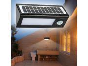 LIXADA 36LEDs Triangle Shaped Ultra Bright Dimmable Outdoor Solar Powered PIR Motion Sensor Light Security Wall Lamp for Garden Balcony Villa Courtyard