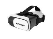 TOMTOP Arealer VRroam Virtual Reality Glasses 3D VR Headset 3D Movie Game Head mounted Display Universal for Android iOS Smart Phones within 3.5 to 6.0 Inches