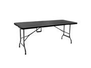 IKAYAA 6FT Folding Camping Picnic Table Portable Outdoor Garden Party BBQ Dining Coffee Kitchen Table Heavy Duty Testing Report for EN581
