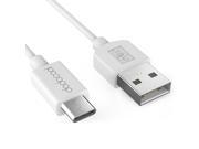dodocool 3.3ft 1m USB Type C to USB 2.0 3A Charge Sync Cable with Reversible Connector for Apple New Macbook Nexus 5X Nexus 6P Chromebook Pixel C Type