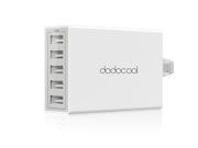 dodocool 40W 8A 5 Port USB Charging Station Travel Wall Charger Power Adapter with 1.5m Detachable AC Power Cord for iPhone iPad Android Smartphone Tablet P