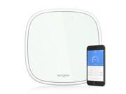Koogeek Smart Wireless Bluetooth 4.0 Digital Body Weight Scale 16 Users Recognition with Ultra Clear Glass LED Display App Weight Tracking Set Target 440lb 20