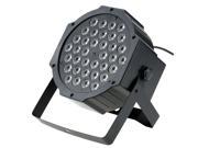 36LED 36W 7Channel Remote Control Mini High Bright PAR Light RGB Wash Effect Stage Lamp Support DMX512 Sound Activation for Wedding Party DJ Bar Club